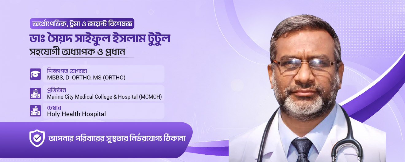 Dr. Syed Saiful Islam Tutul Banner