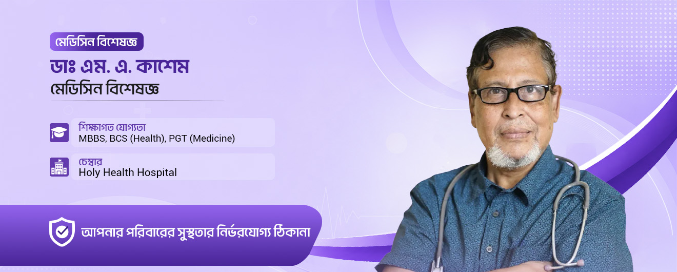 Dr. M. A. Kashem Banner